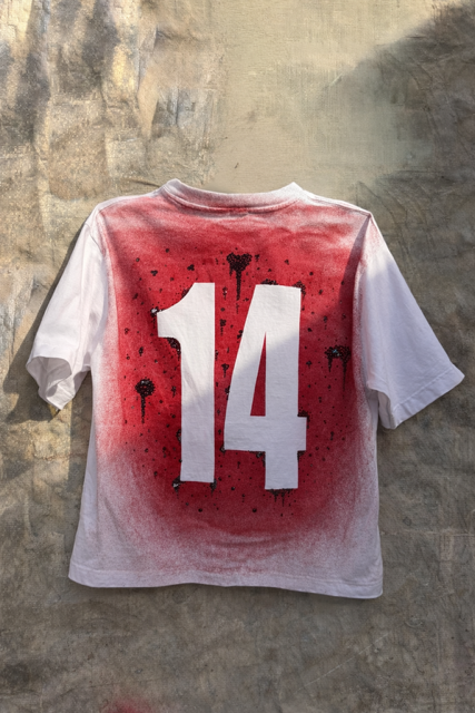 Camiseta de manga corta ''9+5=14''